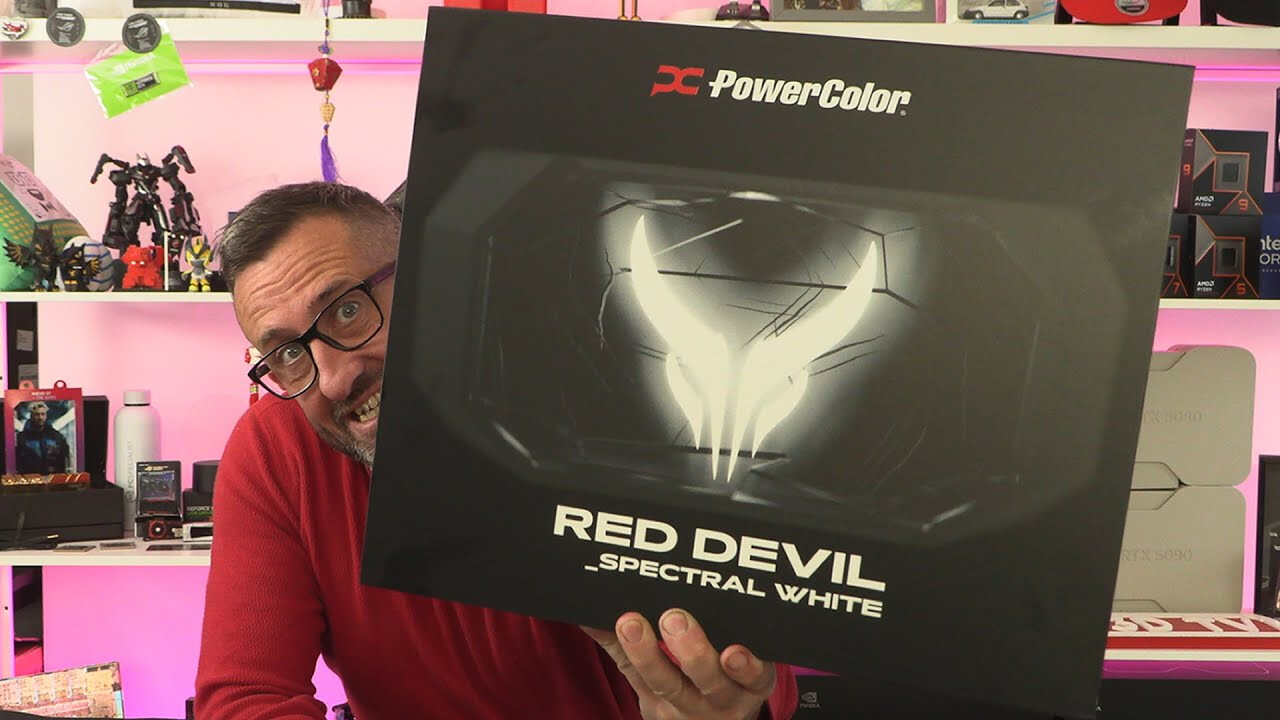 It has been reported that the PowerColor Red Devil RX 9070 XT Limited Spectral White Edition will be arriving on April 8.